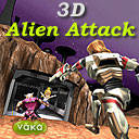 Download '3D Alien Attack (176x220)' to your phone